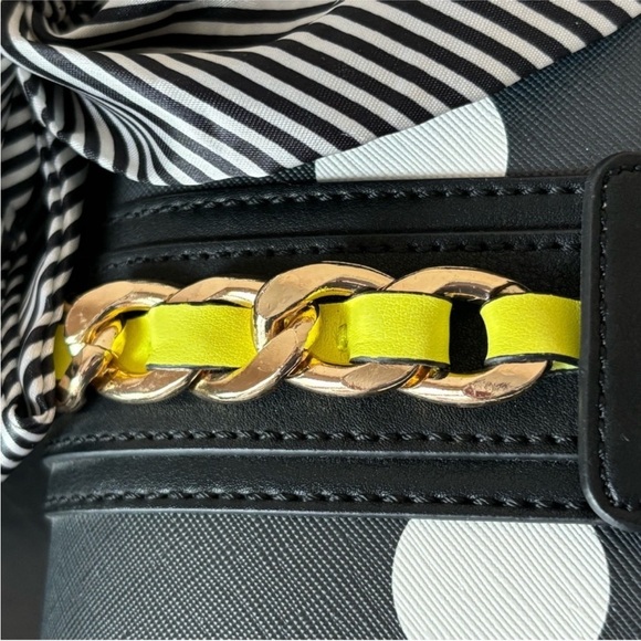 Aldo Glendaa Tote Bag 10x8" Black And White - Picture 9 of 15